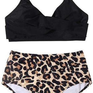 Women's High Waisted Bikini Swimsuit